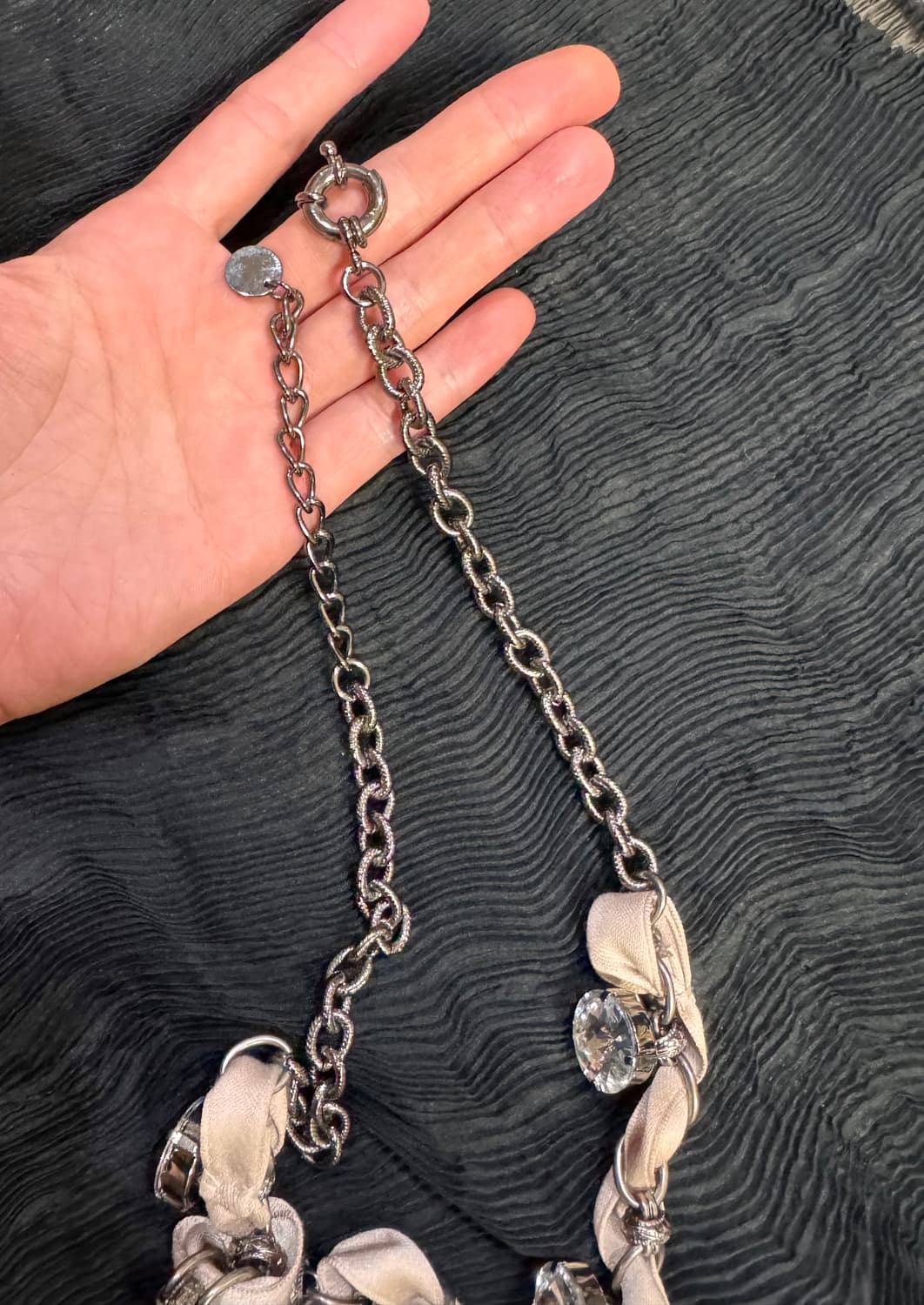 새상품 브랜드 크리스탈 네크리스 목걸이 / 마인 또는 제이크루 jcrew 상품이미지9