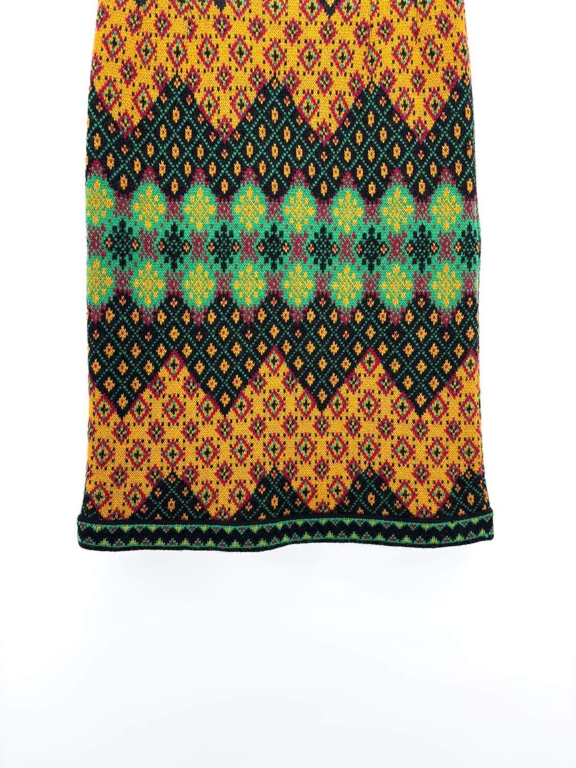  빈티지 울 니트 스커트 상품이미지4