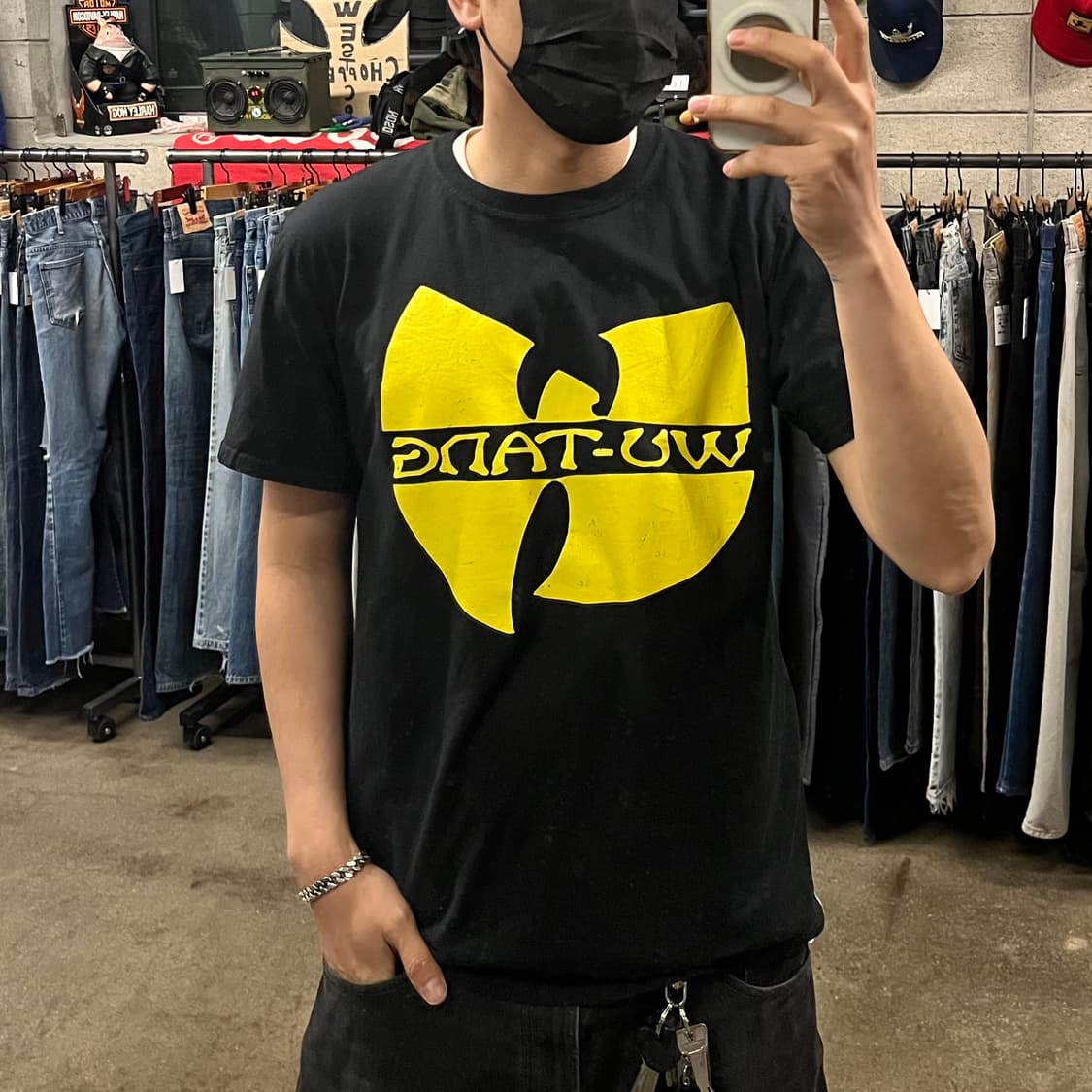 우탱클랜 프린팅 티셔츠 (100) 상품이미지5