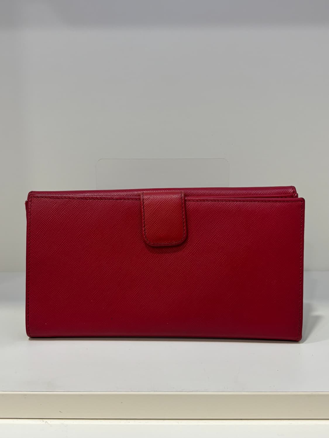 프라다 빨강 장지갑 (수수료X) 상품이미지3