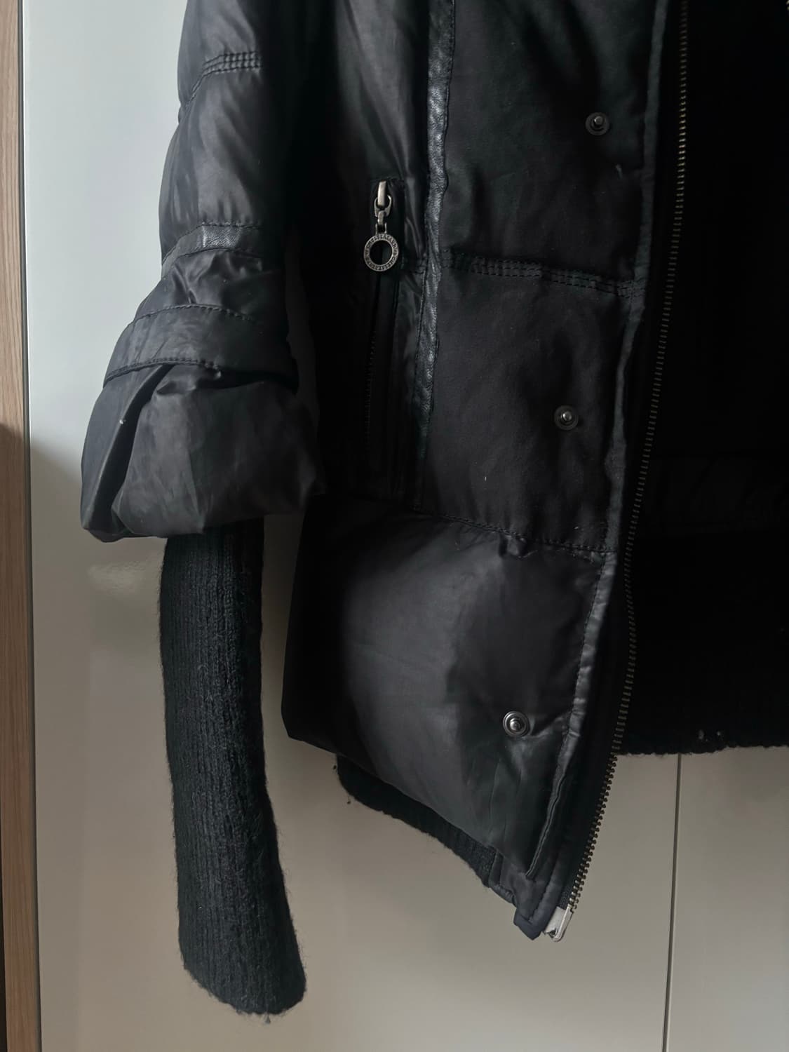 CHELSEAGARB 첼시가브 블랙 패딩 점퍼 일본 빈티지 패딩 상품이미지5