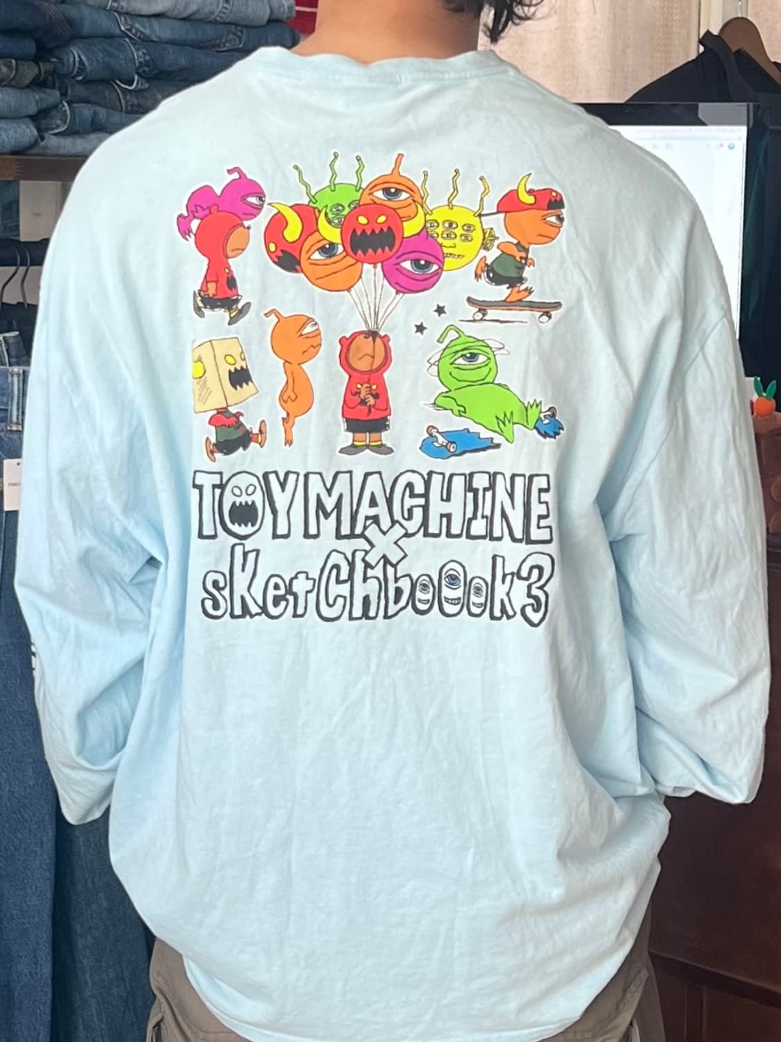 Toy Machine 롱슬리브 스카이 XL 상품이미지2