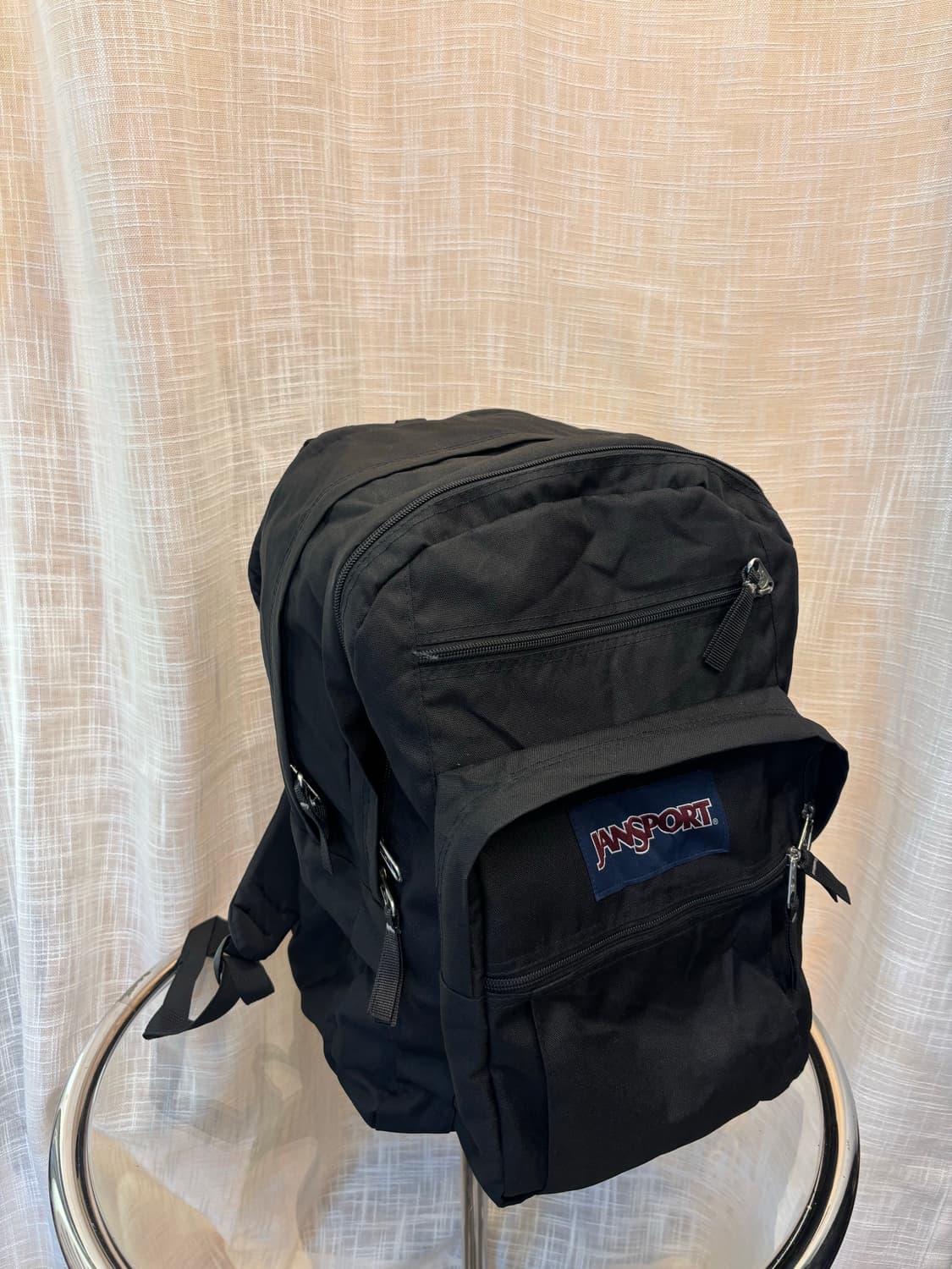 정품 잔스포츠 블랙 백팩     상품이미지2