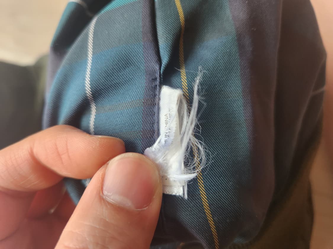 폴로 랄프로렌 해링턴 자켓 S 카키 상품이미지3