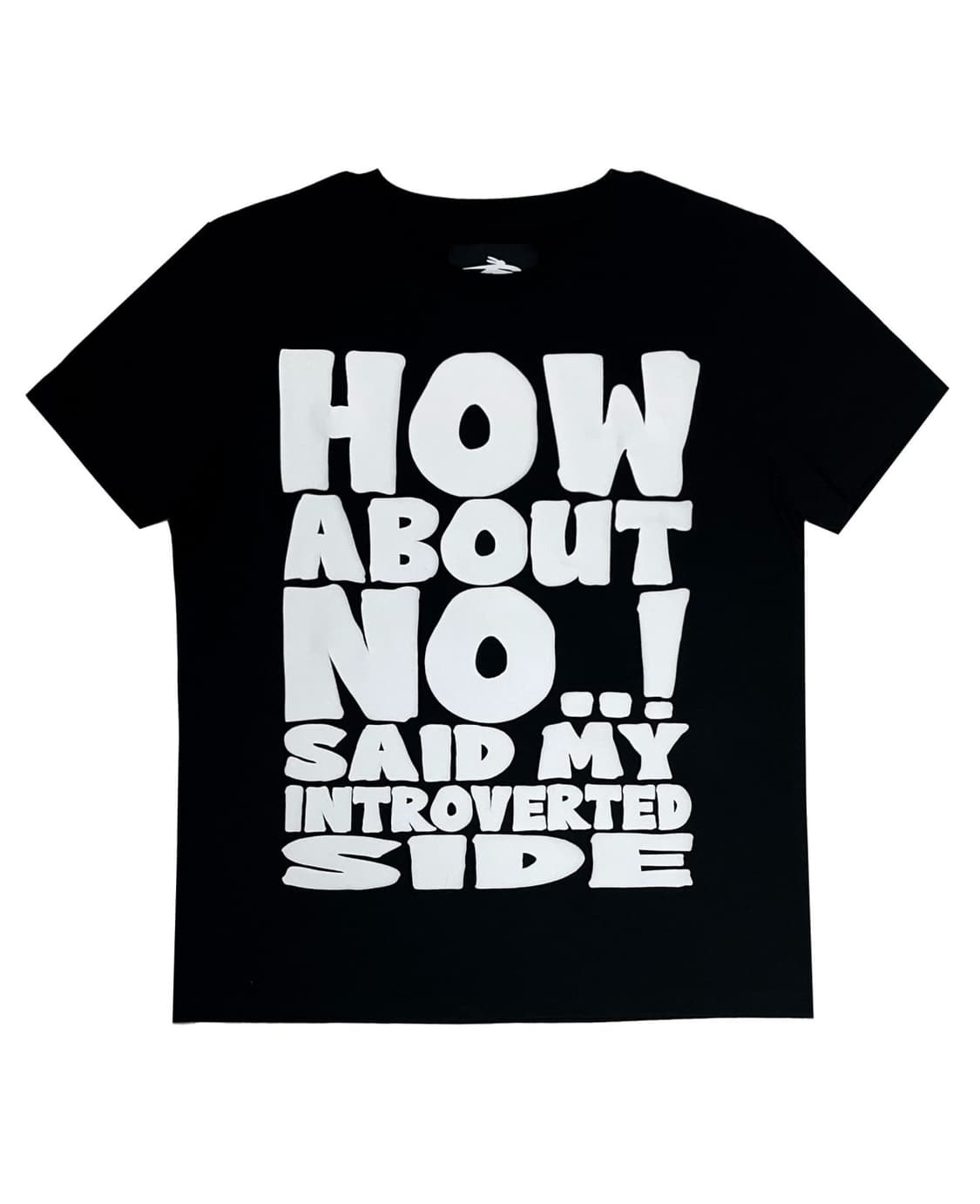 제노리포트 HOW ABOUT NO TEE (BLACK) 구합니다 상품이미지1
