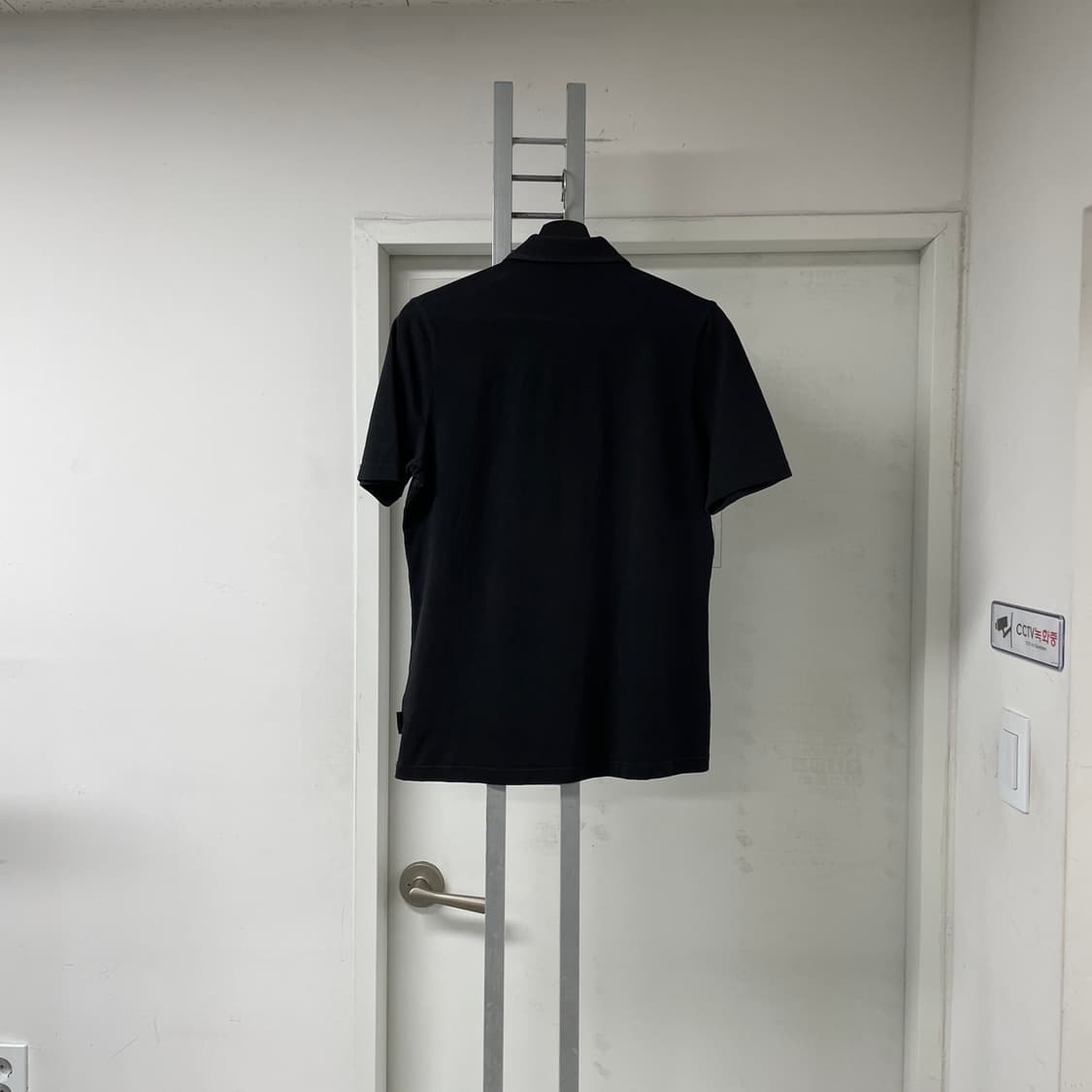 베르사체 반팔 카라티 블랙 XL 상품이미지5