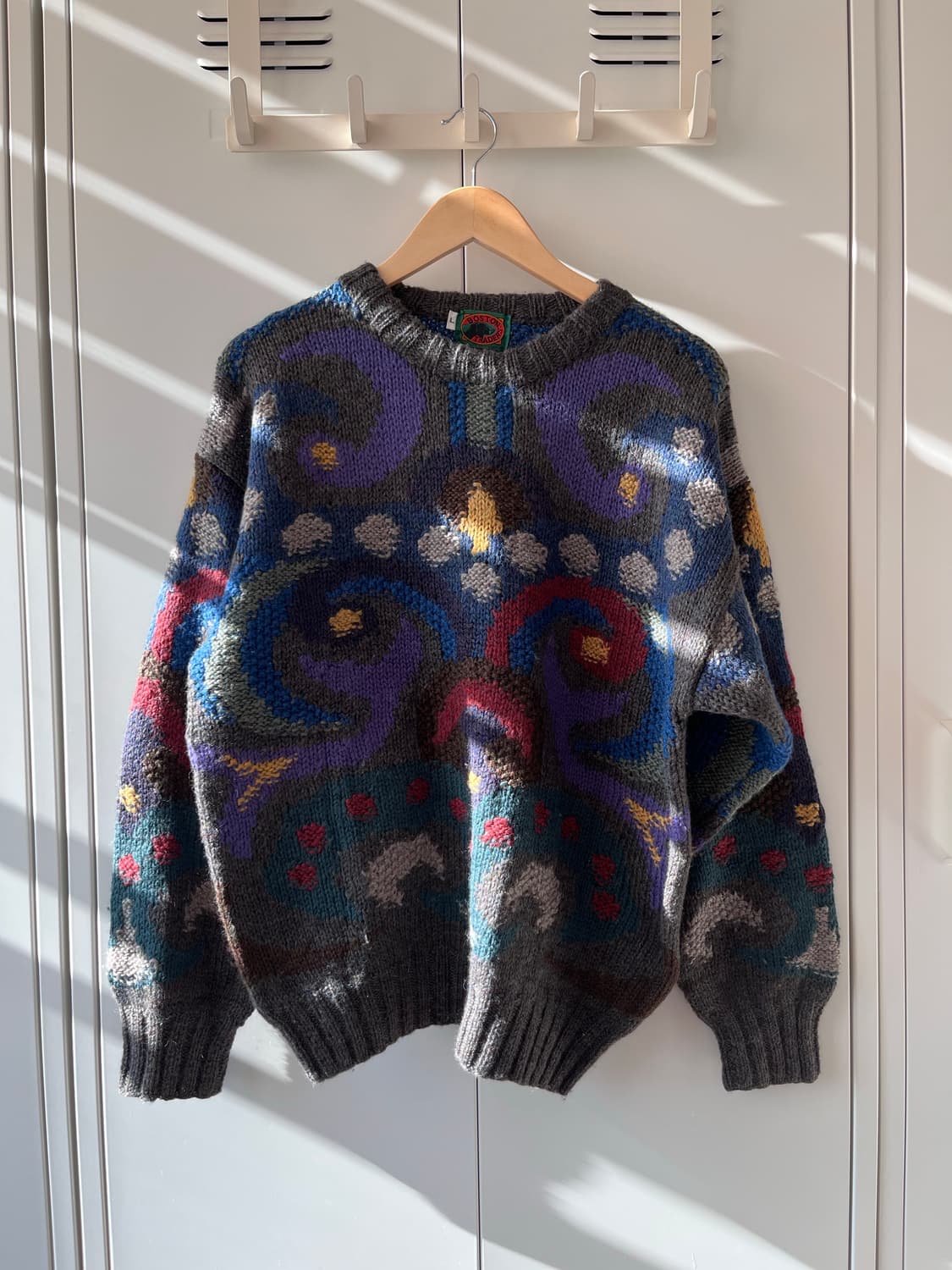 Boston traders 패턴 울 니트 상품이미지4