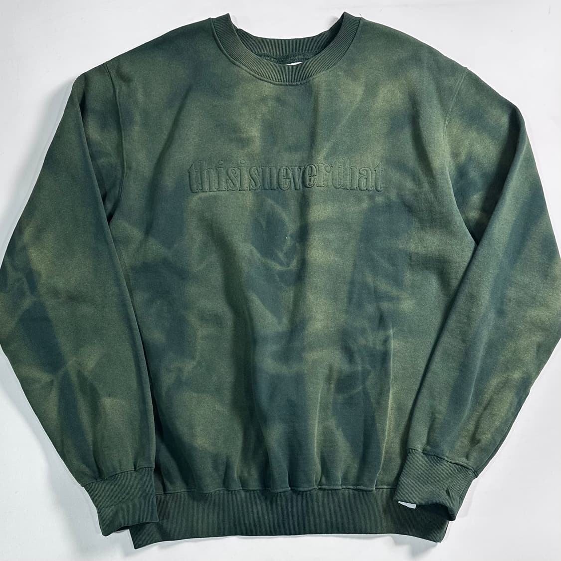 디스이즈네버뎃 타이다이 맨투맨   상품이미지1