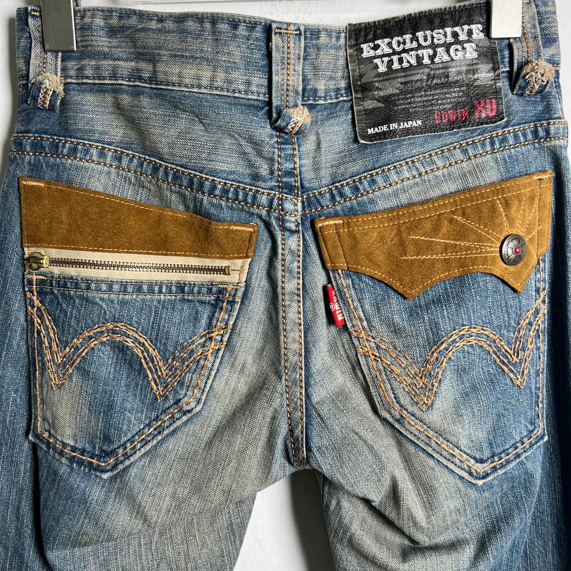 Edwin 에드윈 빈티지 XVS 웨스턴 데님 팬츠 26 상품이미지5