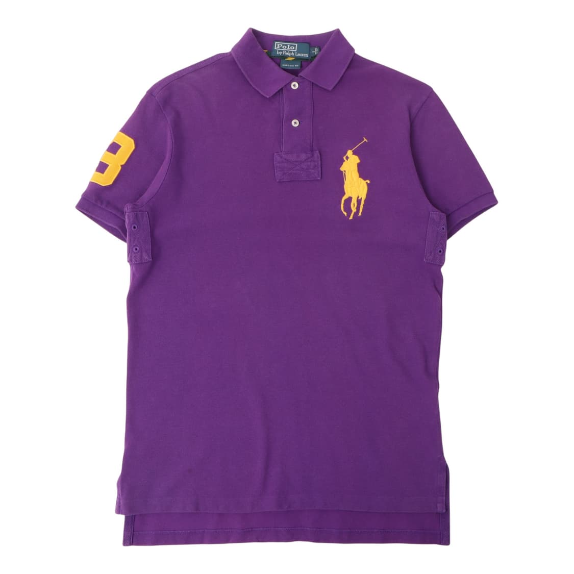 폴로 랄프로렌 퍼플 빅포니 카라티 상품이미지1