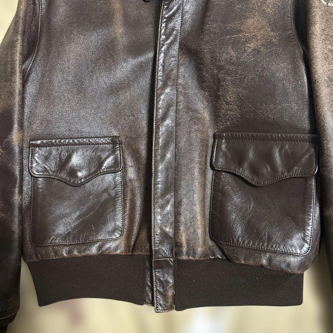 (38) 버즈릭슨 a-2 가죽자켓 상품이미지3