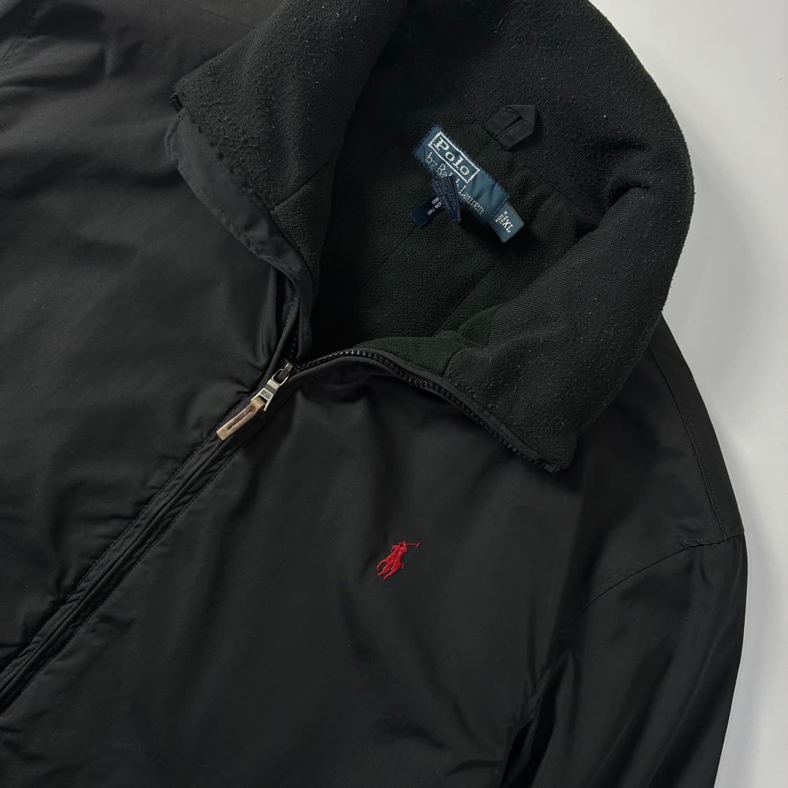Polo  폴로 랄프로렌 자수 페리필드 블랙 블루종 자켓  상품이미지4