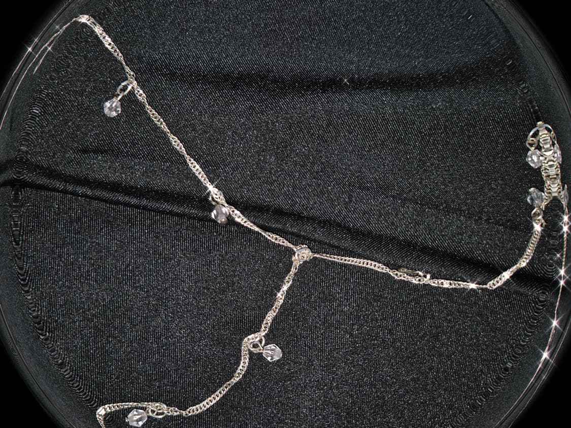 Vintage 01 Chain draped sleeveless top 상품이미지2