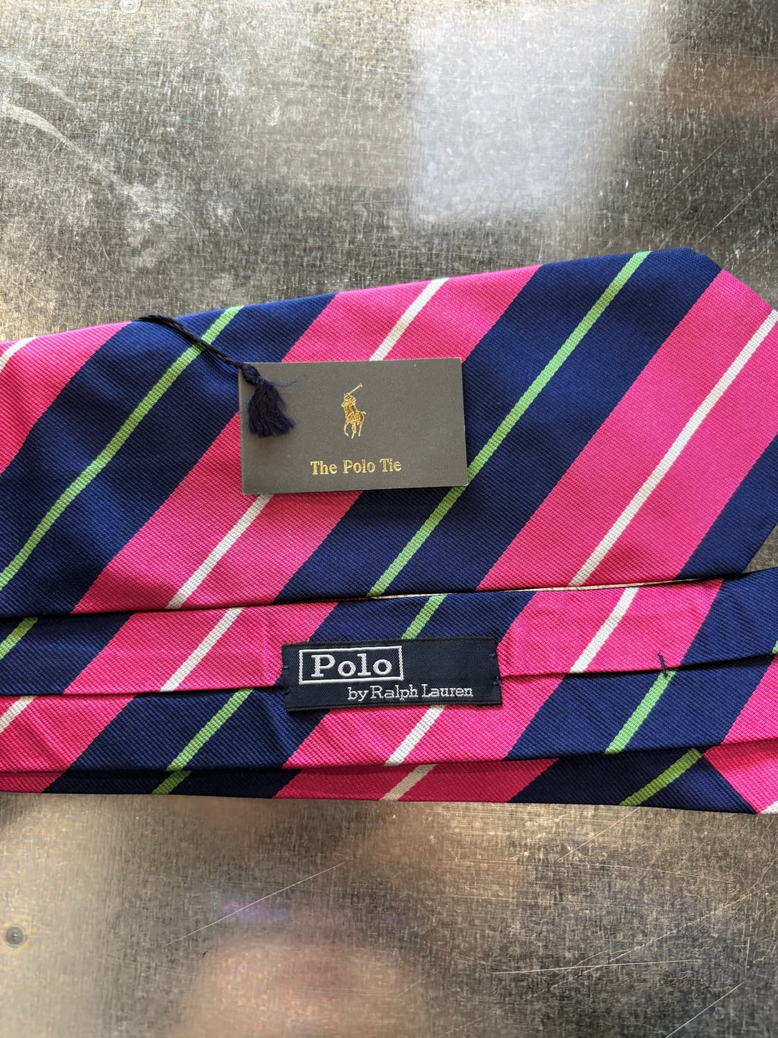 Polo Hand Made Silk tie 상품이미지2