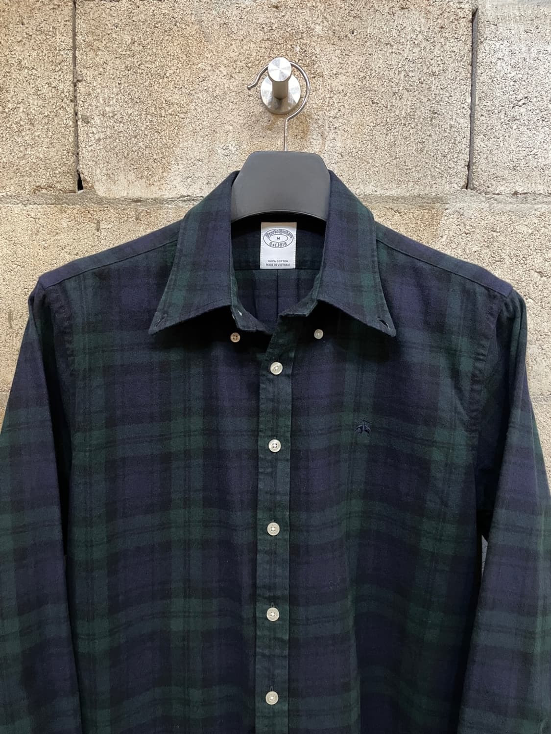 브룩스 브라더스 블랙와치 체크 셔츠  상품이미지2