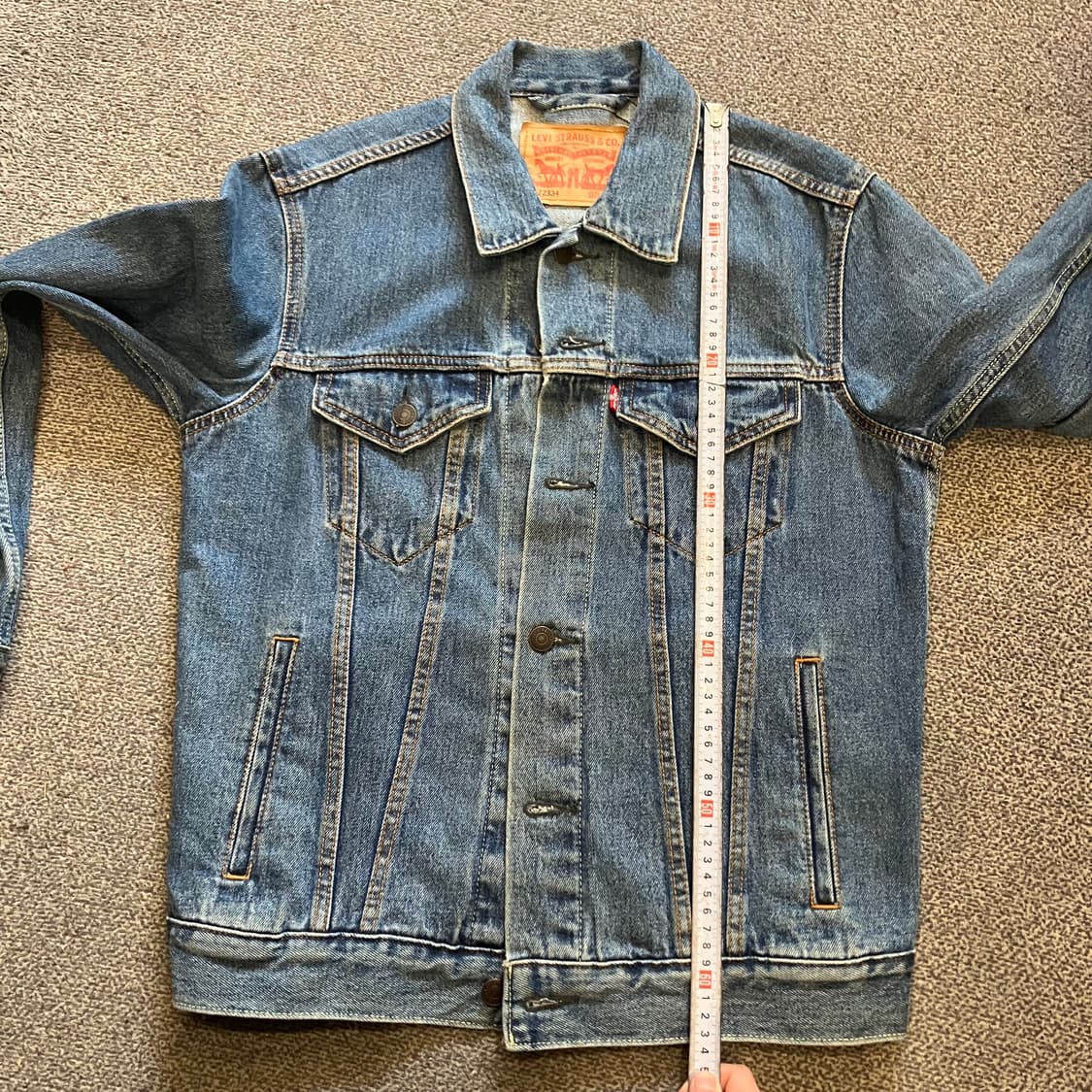 256 리바이스 데님 청자켓 상품이미지6