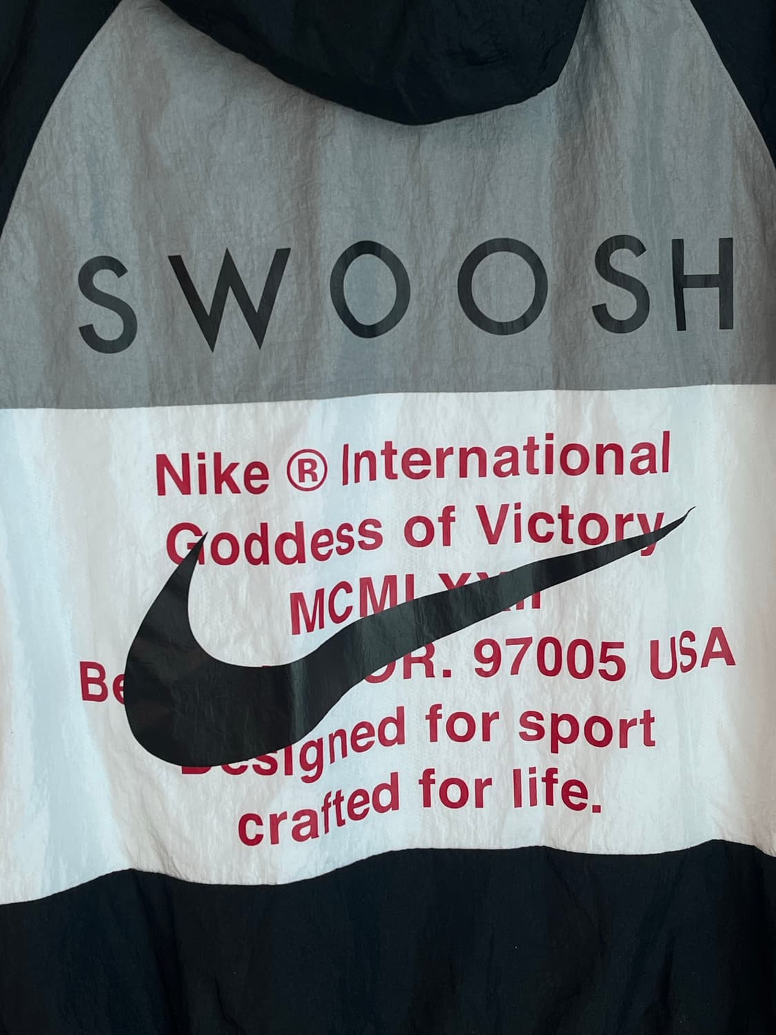 [L/100] 나이키 더블 스우시 윈드러너 우븐 바람막이 상품이미지5