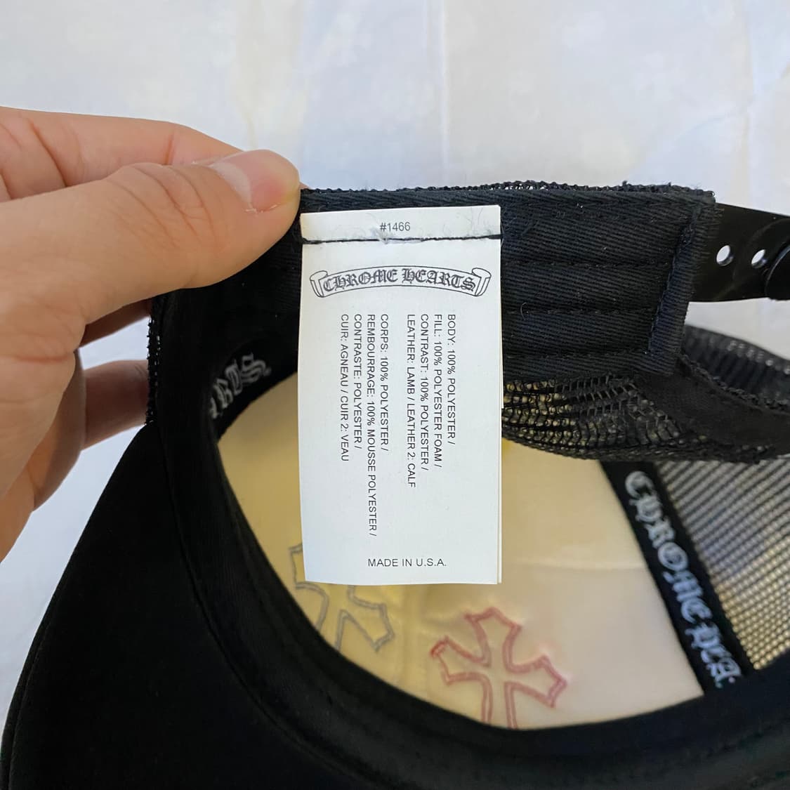 [Free] 크롬하츠 세메터리 트러커햇 상품이미지6