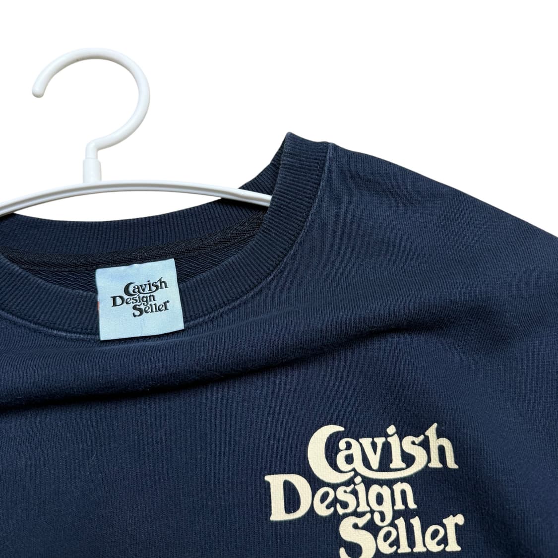 카비시 크롭 맨투맨  상품이미지2