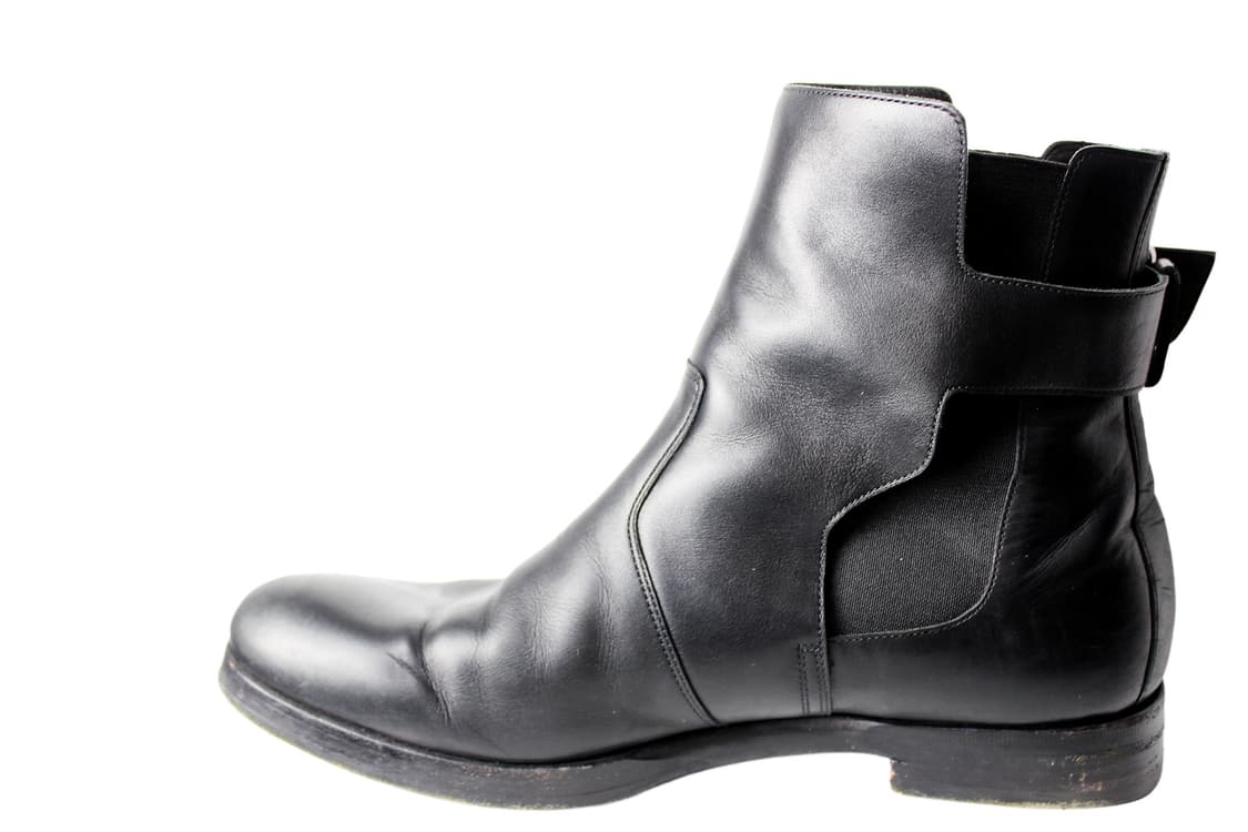 Pierre Hardy Black Leather Strap Boots 상품이미지3