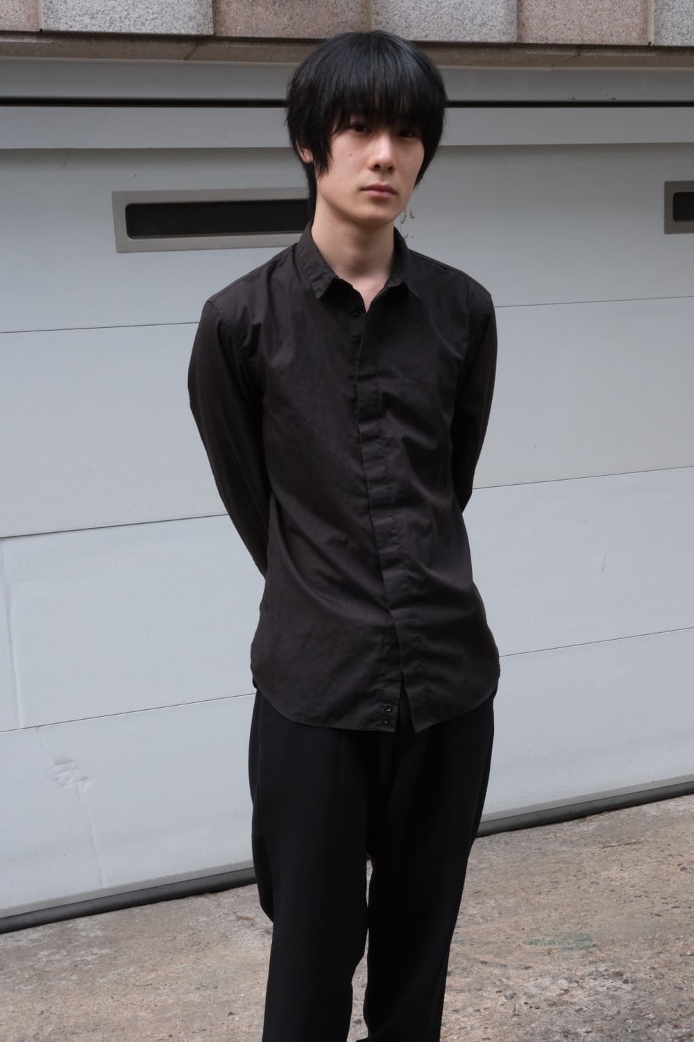 Emporio armani 블랙 셔츠 40 상품이미지9