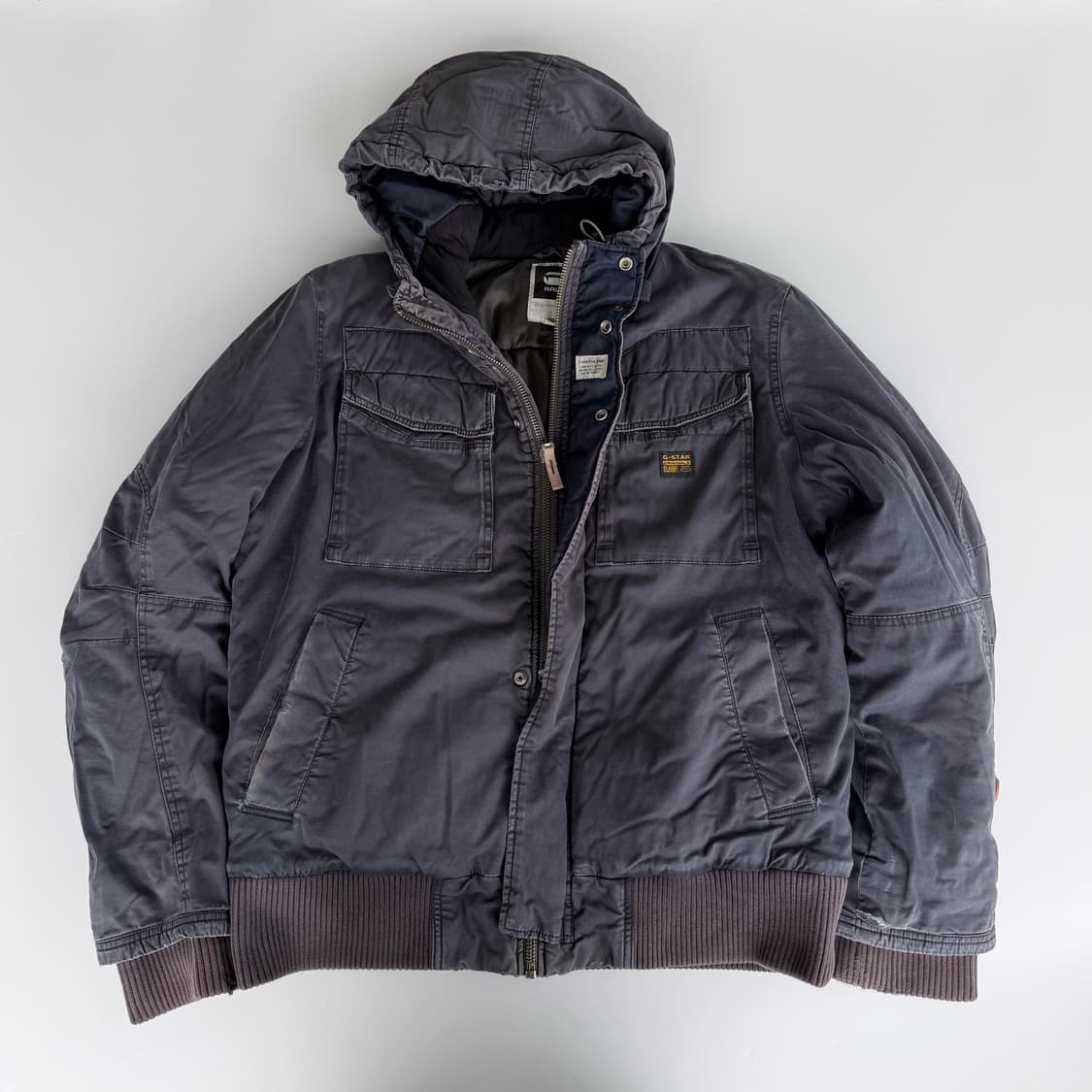 지스타 로우 빈티지 워싱 자켓 상품이미지1