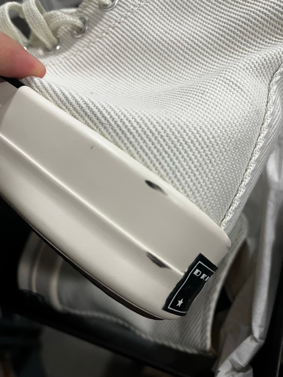 (260) 컨버스 x 다크쉐도우 다크스타 척 70 하이 릴리 화이트 상품이미지3