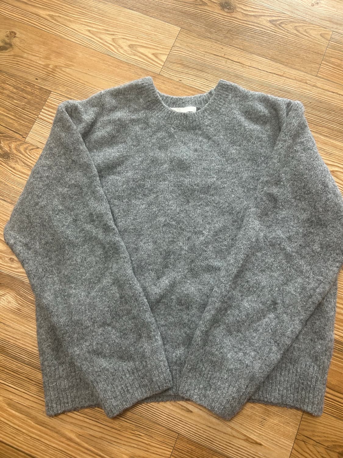 수아레 콜라보 알파카 라운드 니트 L 상품이미지3