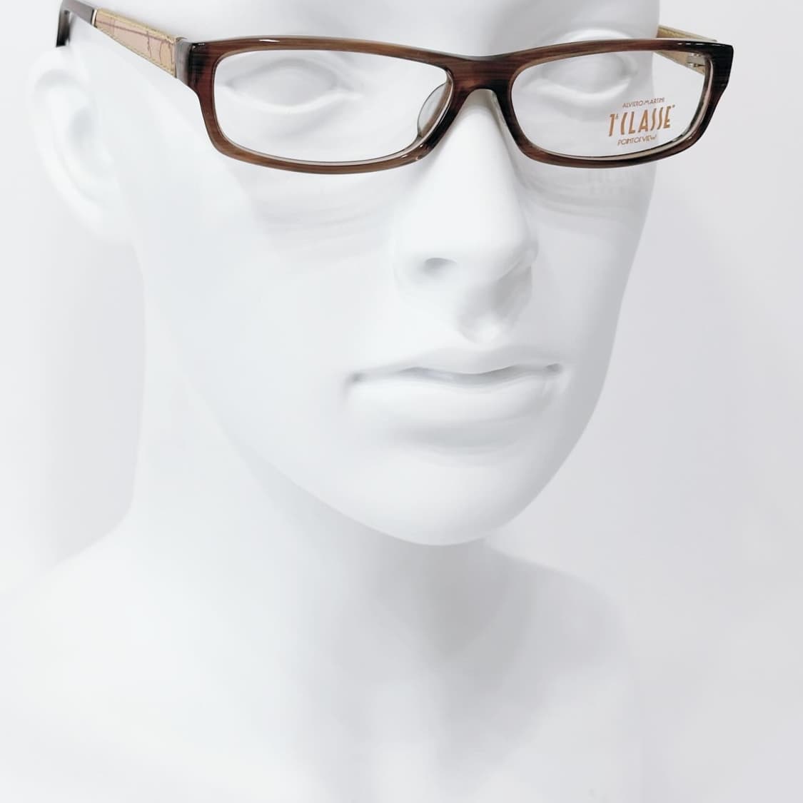 ALVIERO MARTINI 브라운 뿔테 데드스탁 빈티지안경 상품이미지6