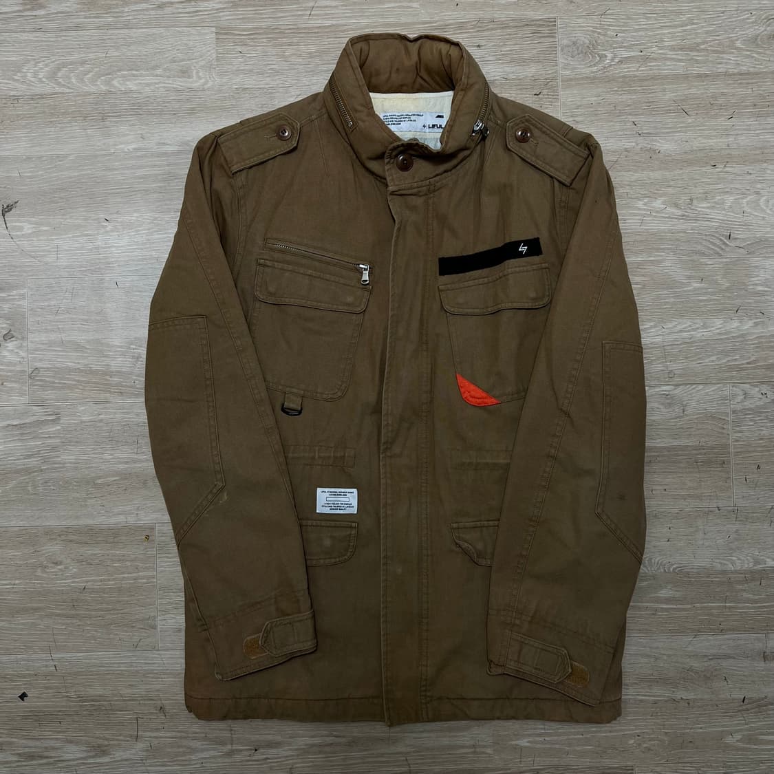 라이풀 누빔 밀리터리 M65 야상 필드자켓 [브라운] L/100 상품이미지1