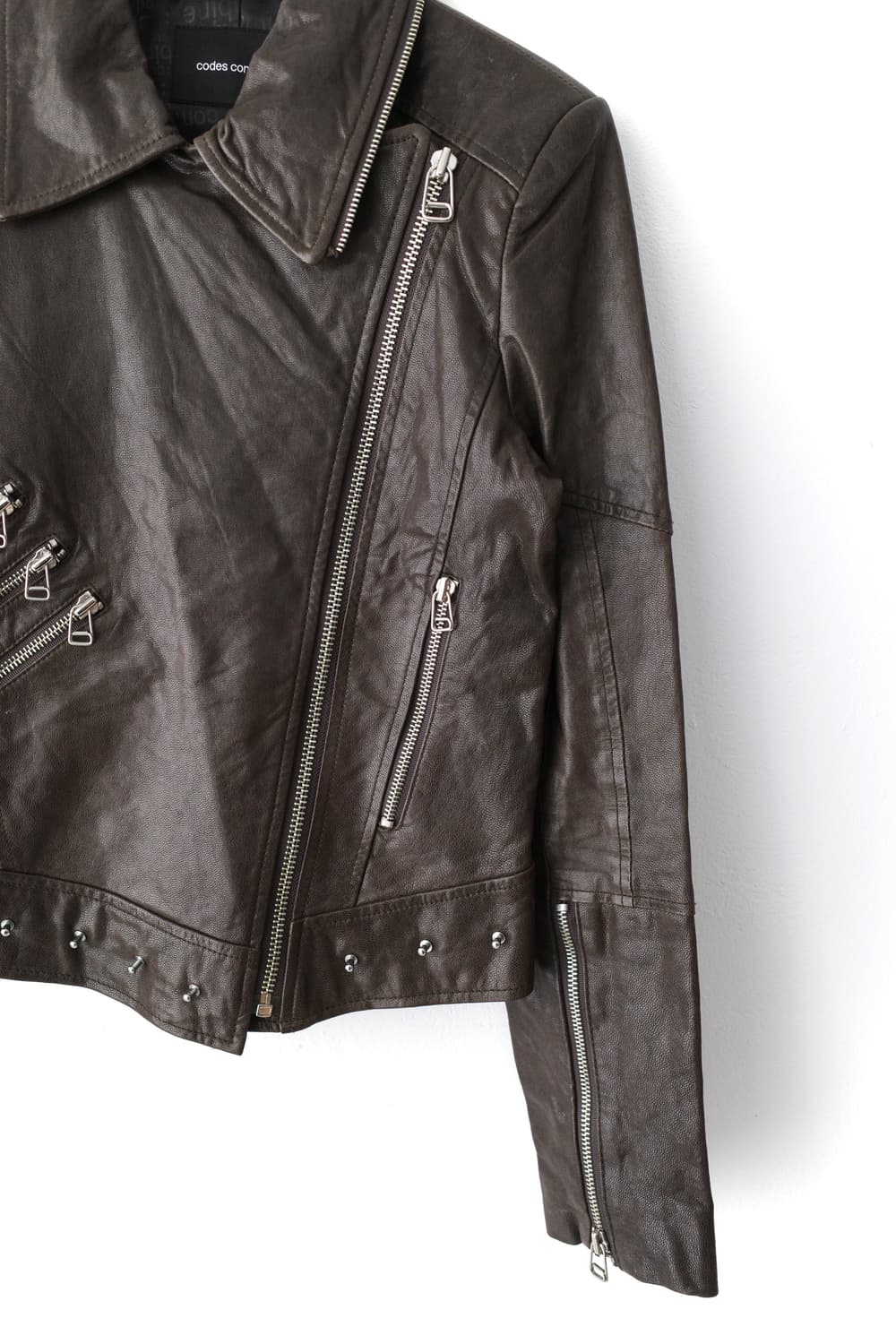 codes combine) zipper sheepskin leather 상품이미지4