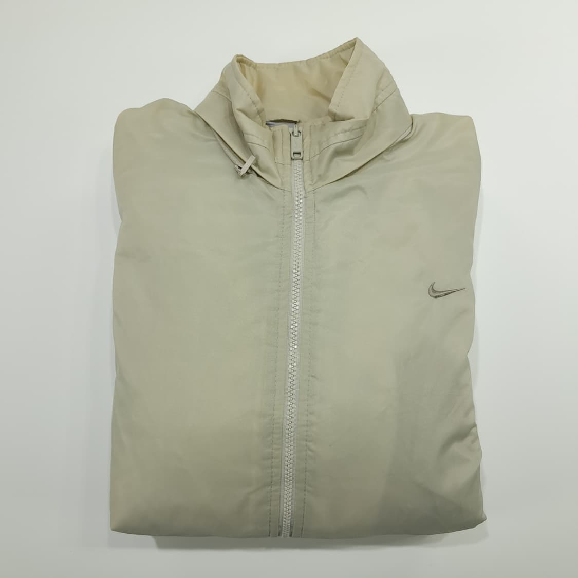 CN933 S 나이키 베이지 패딩 자켓 점퍼 상품이미지10