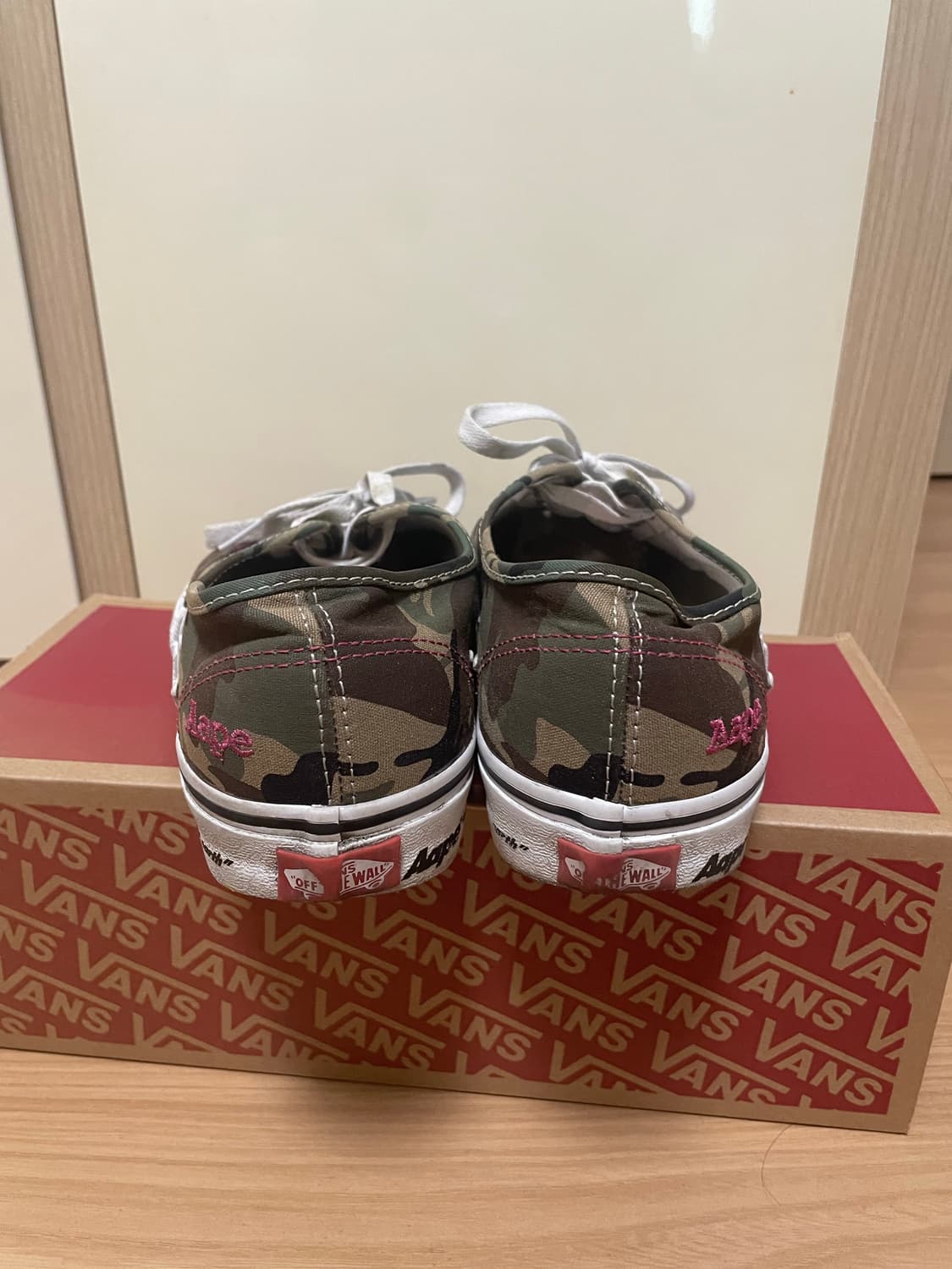 반스 AAPE 어센틱 볼트 카키 280 상품이미지4