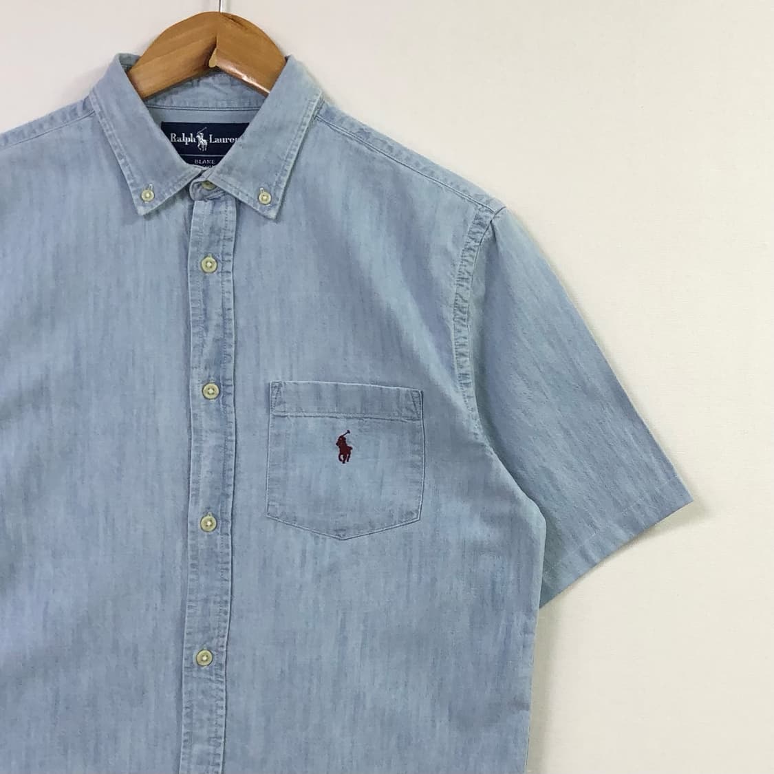 100 폴로 데님 셔츠 상품이미지1