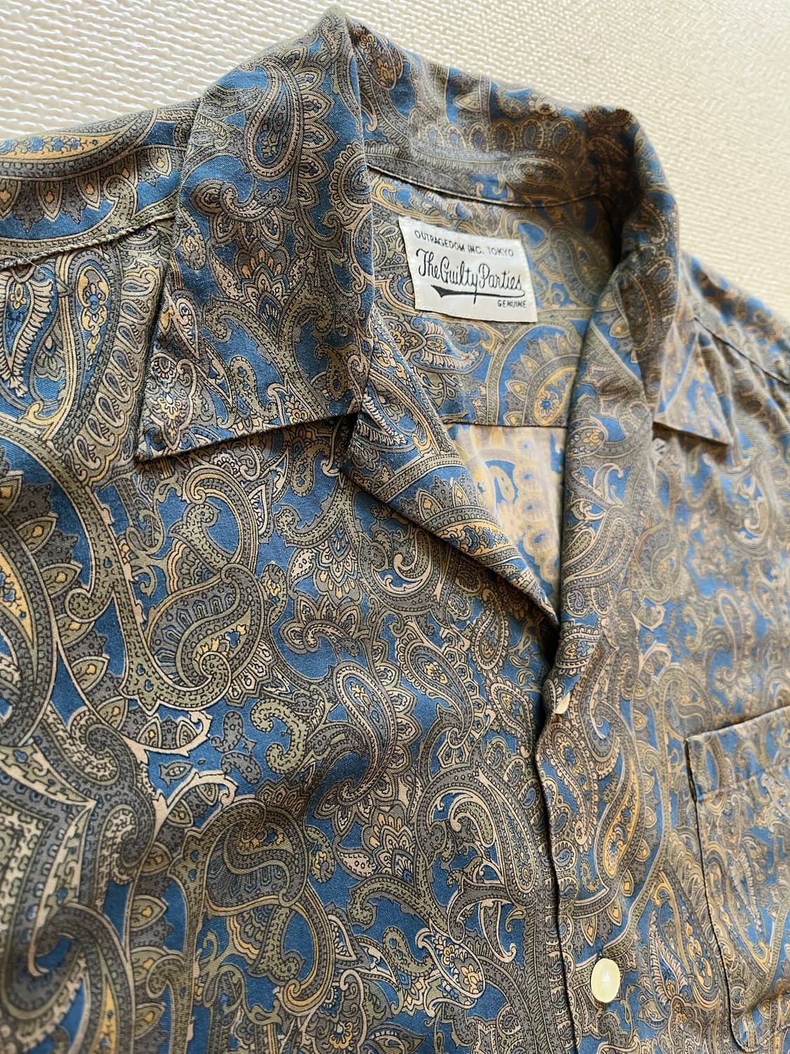 WACKO MARIA PAISLEY COTTON RAYON SHIRTS 상품이미지2