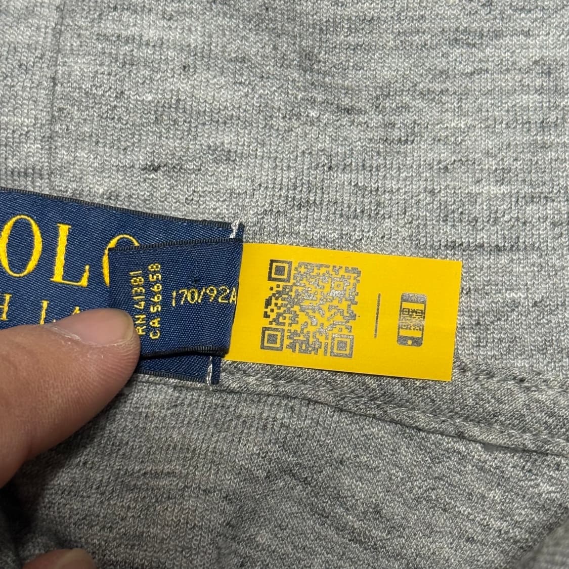 S 폴로랄프로렌 그레이 후드티 상품이미지5