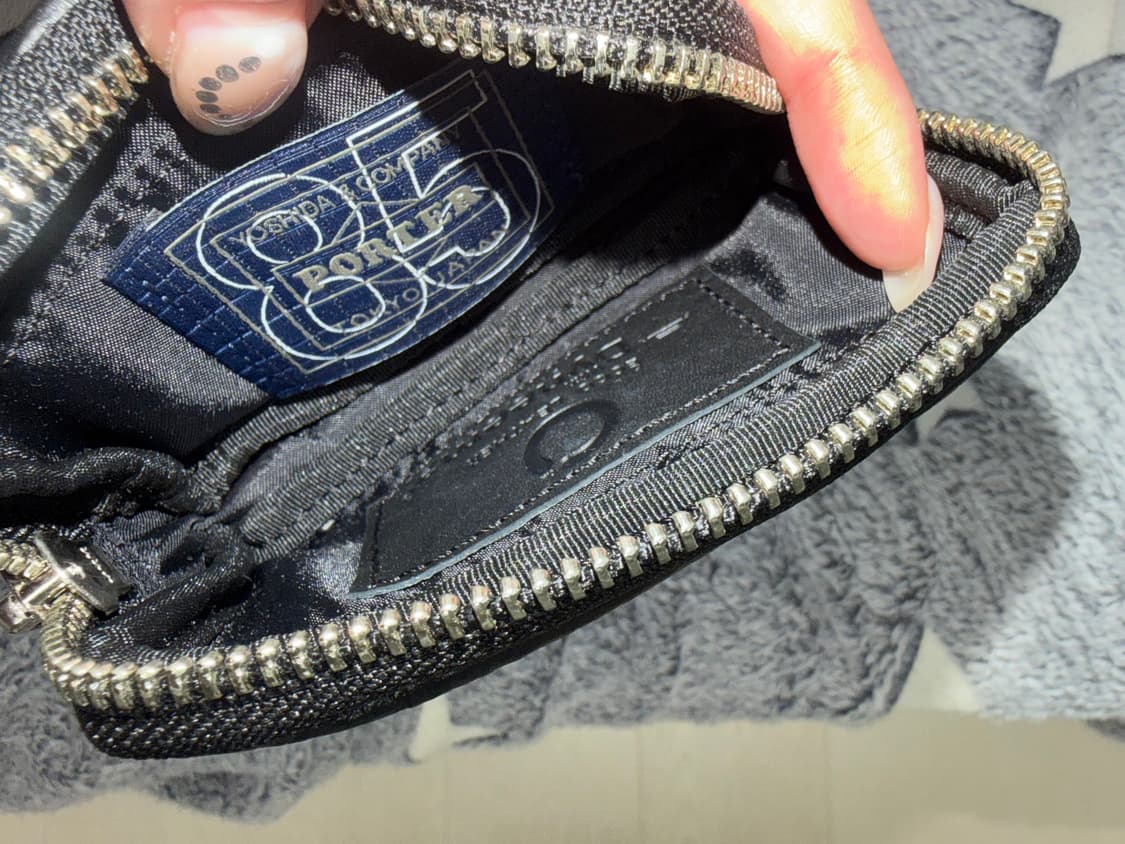 요시다 포터 85주년 다이니마 키케이스 동전지갑 블랙 상품이미지4