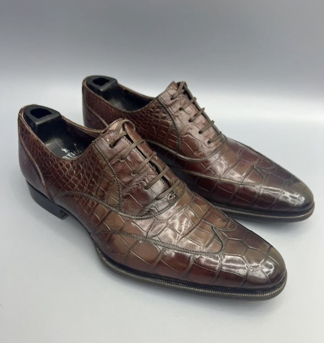 GUCCI 구찌 윙팁 슈즈(크로커다일 스킨-악어가죽)해외발송 상품이미지5