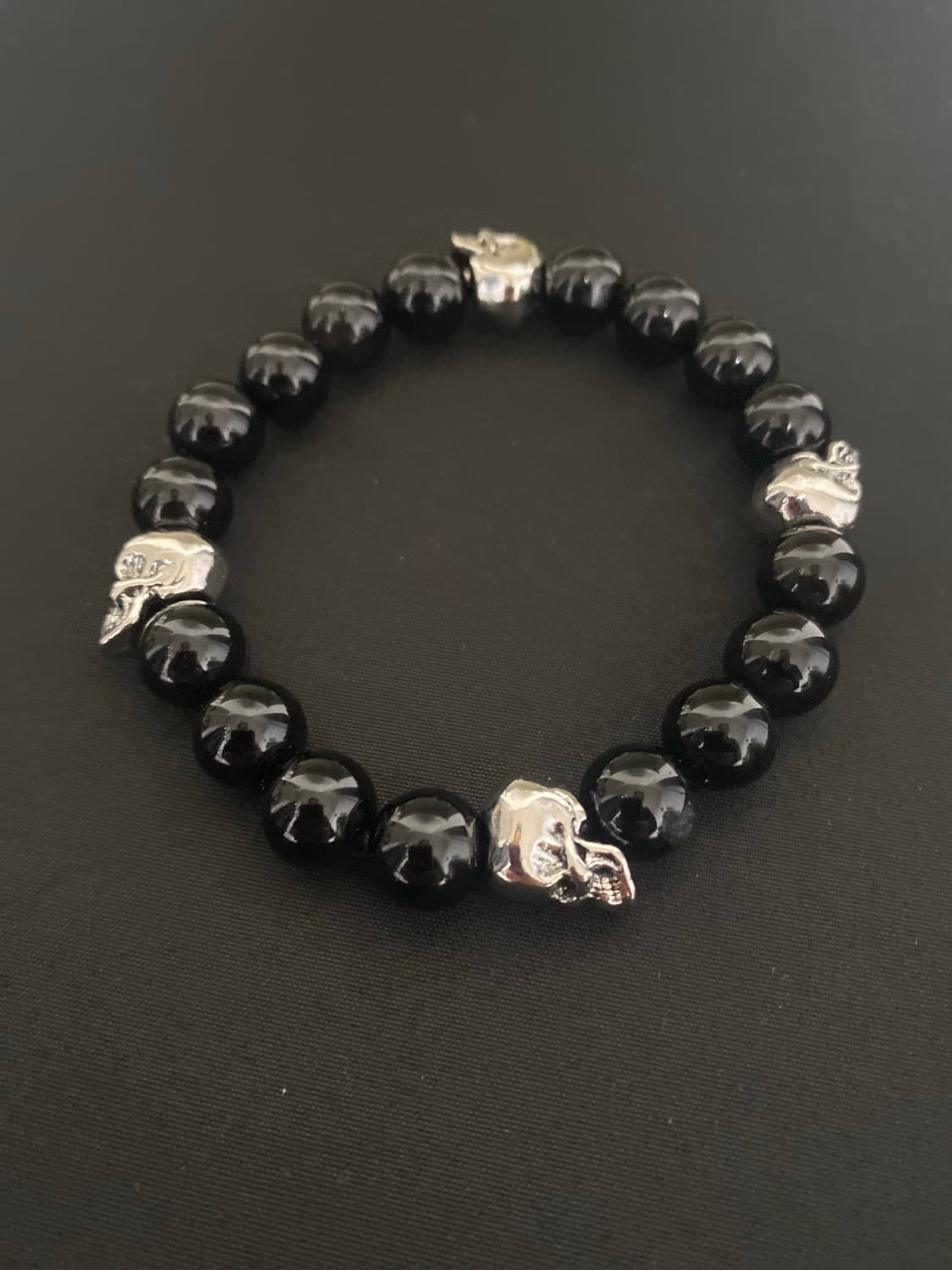 스컬 오닉스 팔찌 상품이미지1