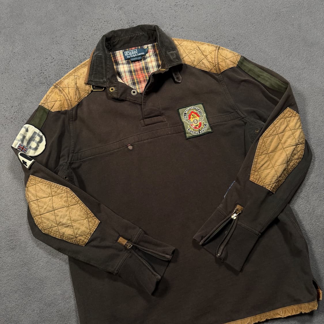 폴로 모토사이클 빈티지 럭비티 상품이미지2