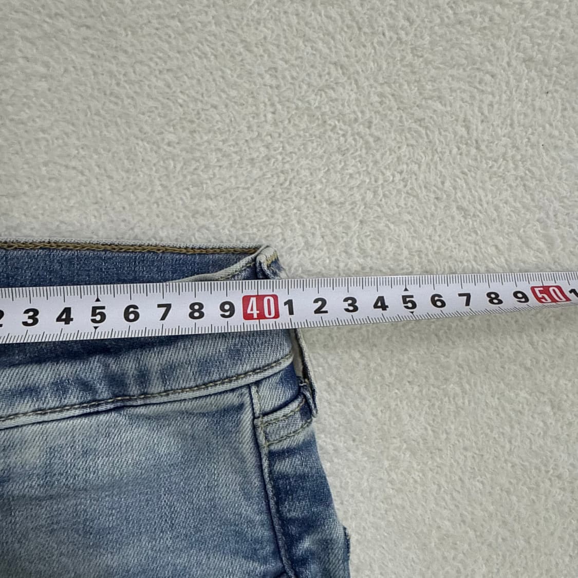 46 새상품 자라 데님팬츠 0427T 상품이미지5