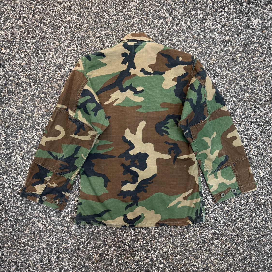 US Army 우드랜드 카모 셔츠 자켓 (XS)   상품이미지4