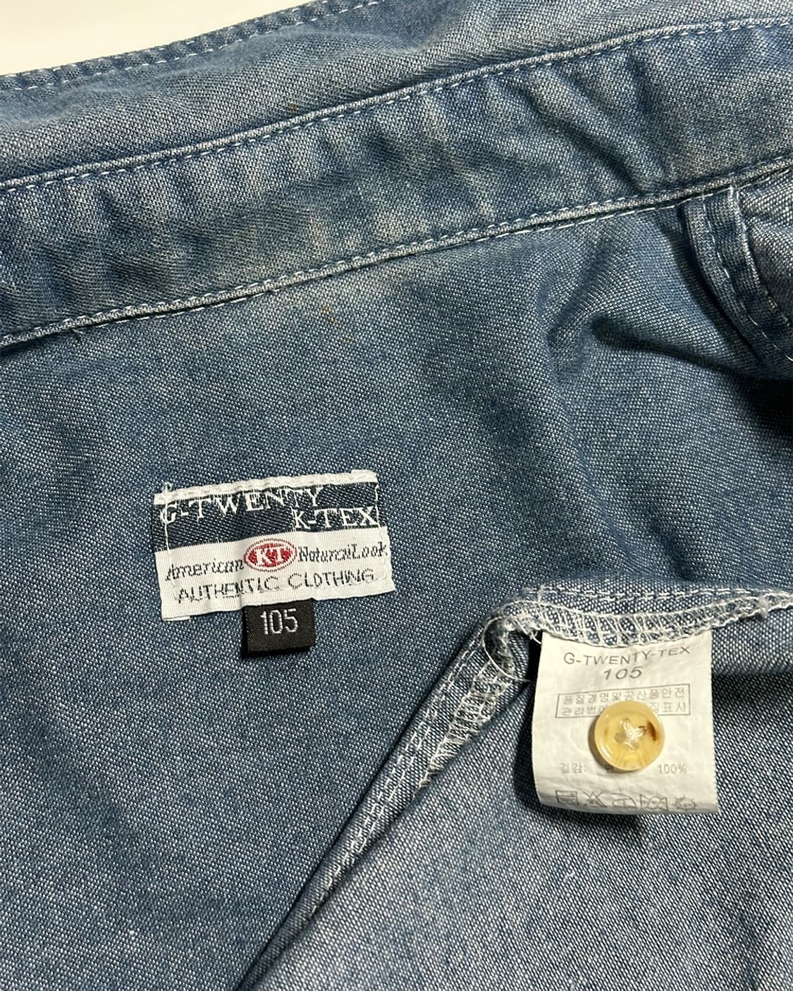TWENTY K-TEX 데님 셔츠 상품이미지4