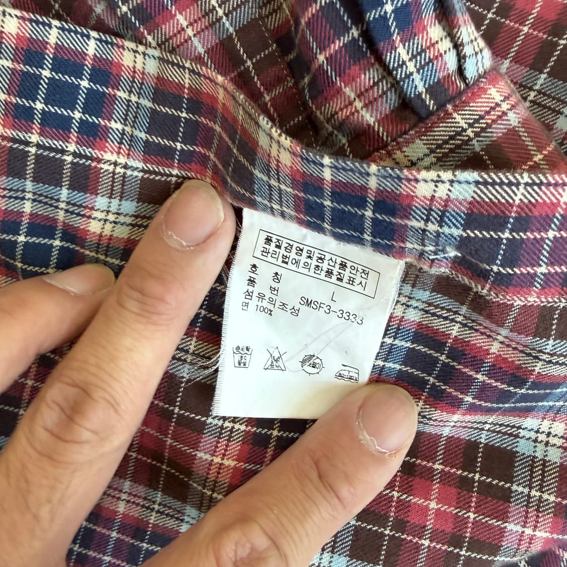 Polo  폴로 랄프로렌 그런지 타탄 채크 투포켓 스웨이드 옐보우 셔츠  상품이미지6