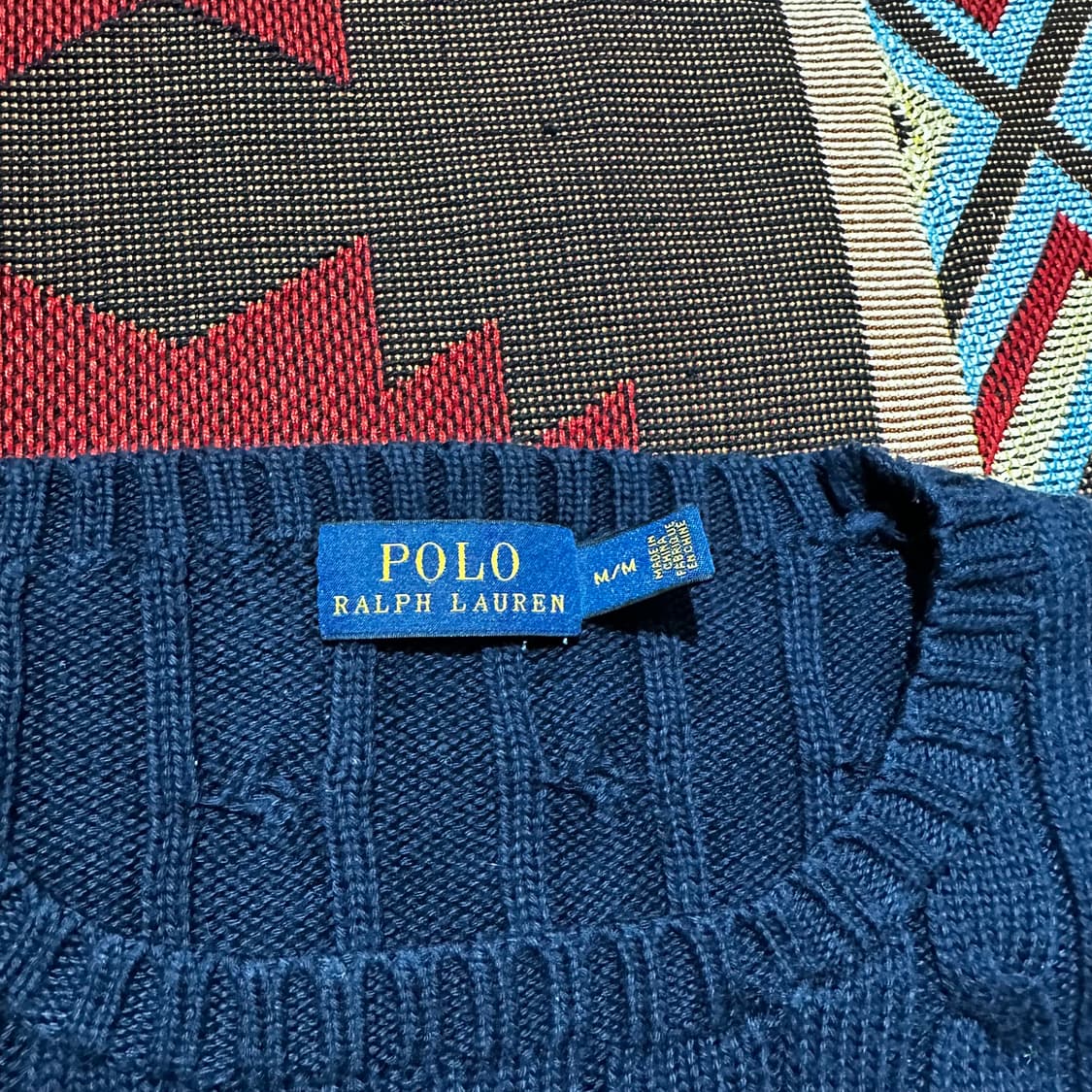 폴로 랄프로렌 꽈배기 니트 상품이미지2