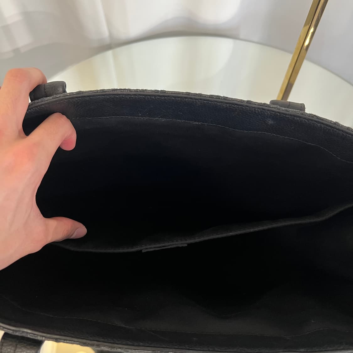 디올 오블리크 사파리 토트백 블랙 상품이미지6
