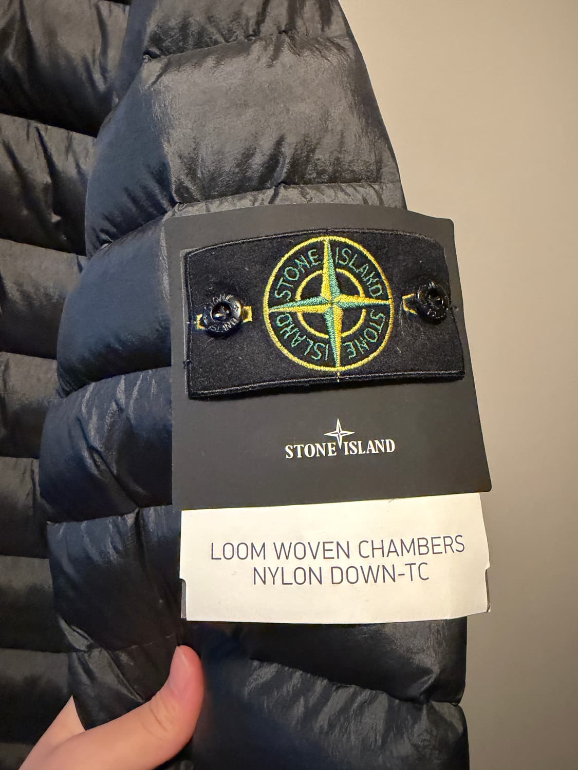 스톤아일랜드 룸 우븐 체임버스 나일론 다운 상품이미지2