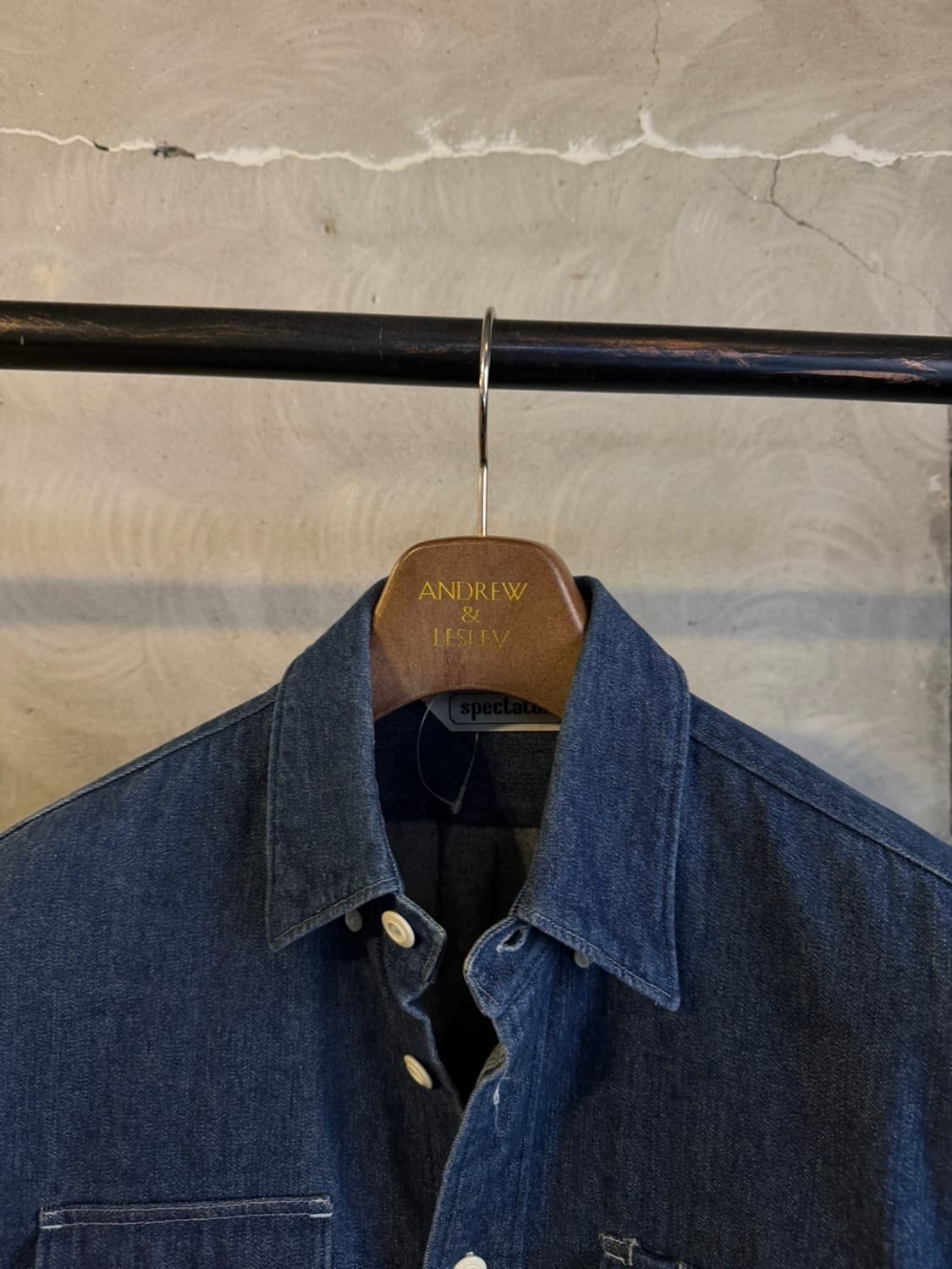 스펙테이터 데님 셔츠 슬림100 상품이미지2