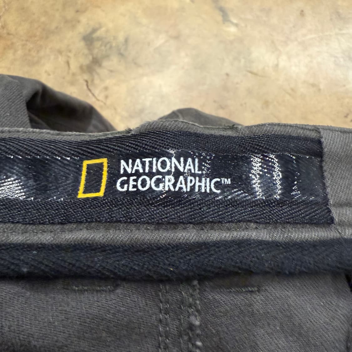 [정품/91] 내셔널지오그래픽 카고 바지 다크그레이 b17 상품이미지4