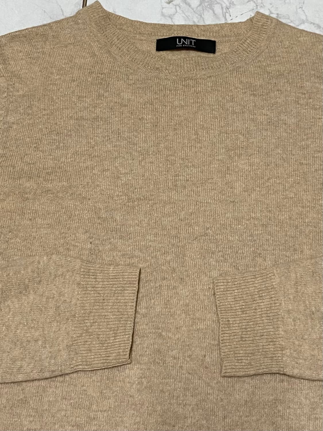 유닛 여성 모 , 캐시미어 혼용 니트 여성 95 ~ 100 상품이미지3